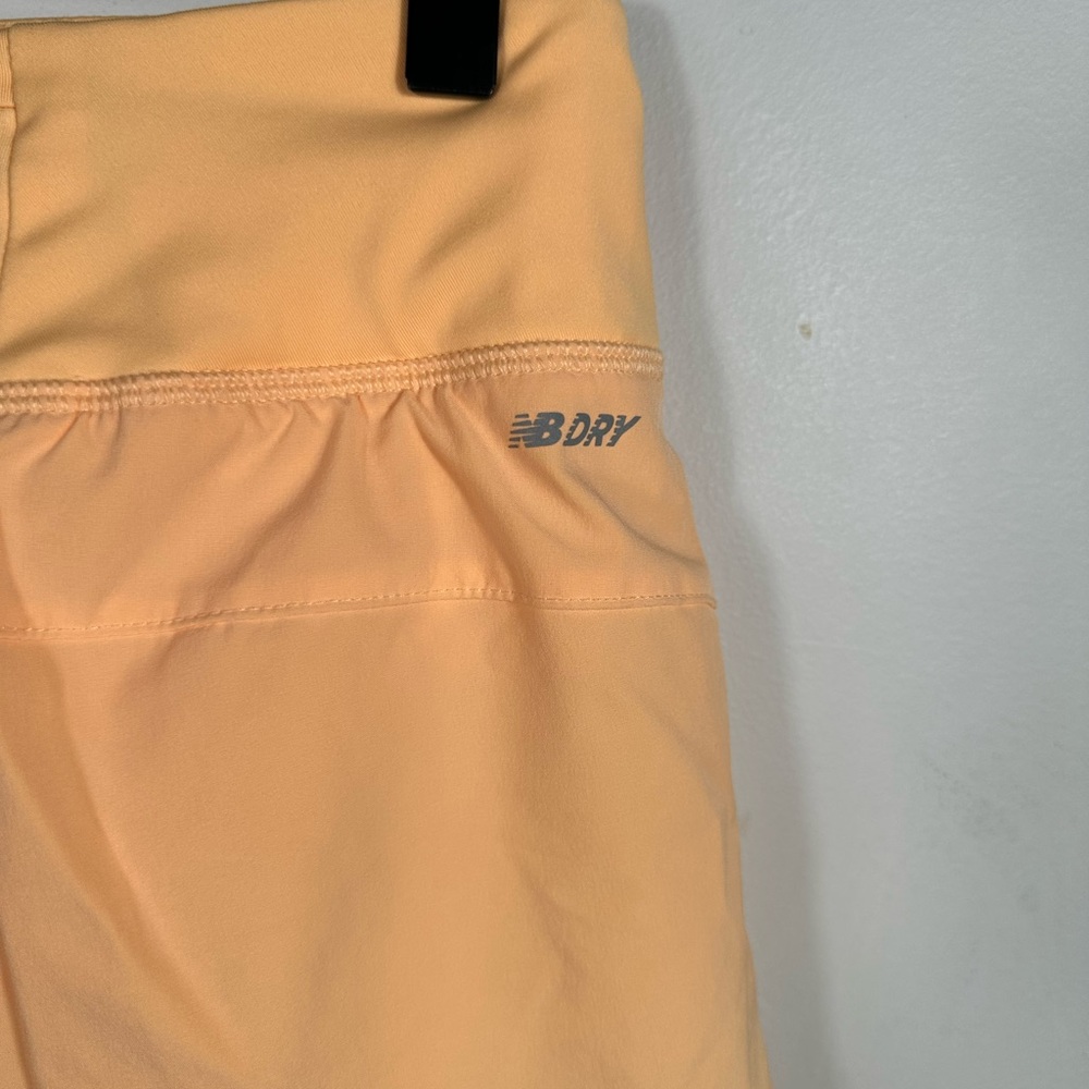 New Balance Running Shorts XS Peach Lightweight Athletic Activewear Women - Picture 7 of 10